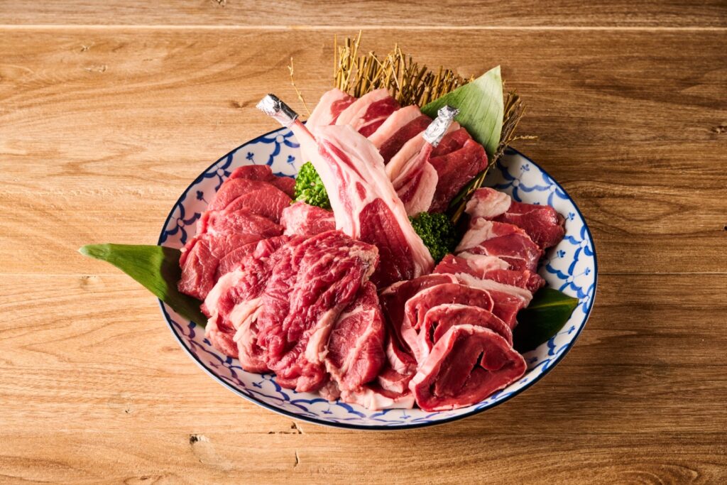 羊肉6種盛り合わせ